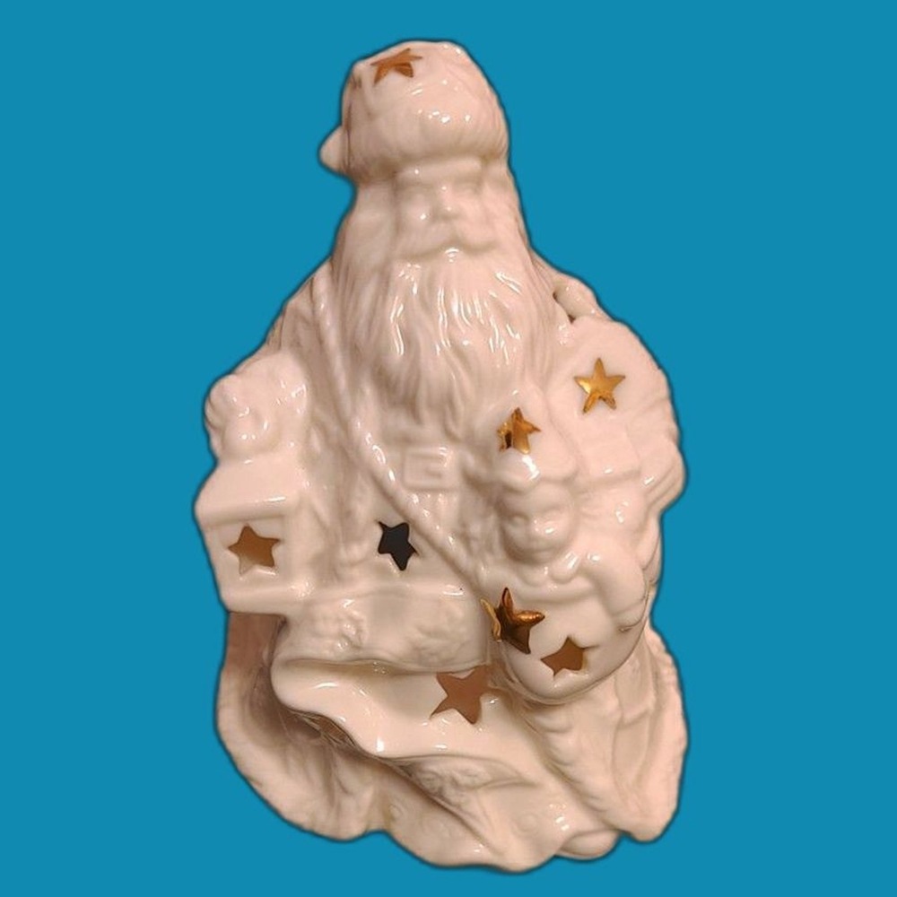 Mikasa Santa‎ Porcelain Tealight Elegant Christmas Burner